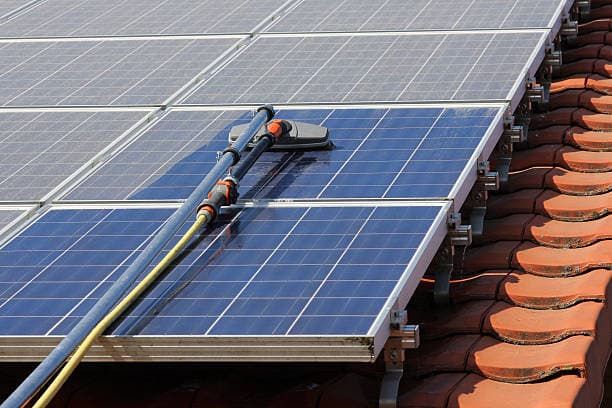 Solar panels on a New Zealand home